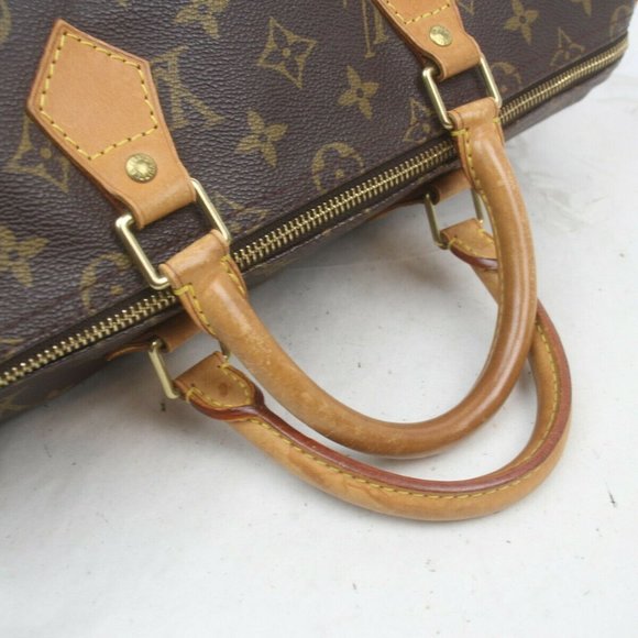 100% Authentic Louis Vuitton Speedy 35 Monogram Hand Bag - Picture 5 of 10